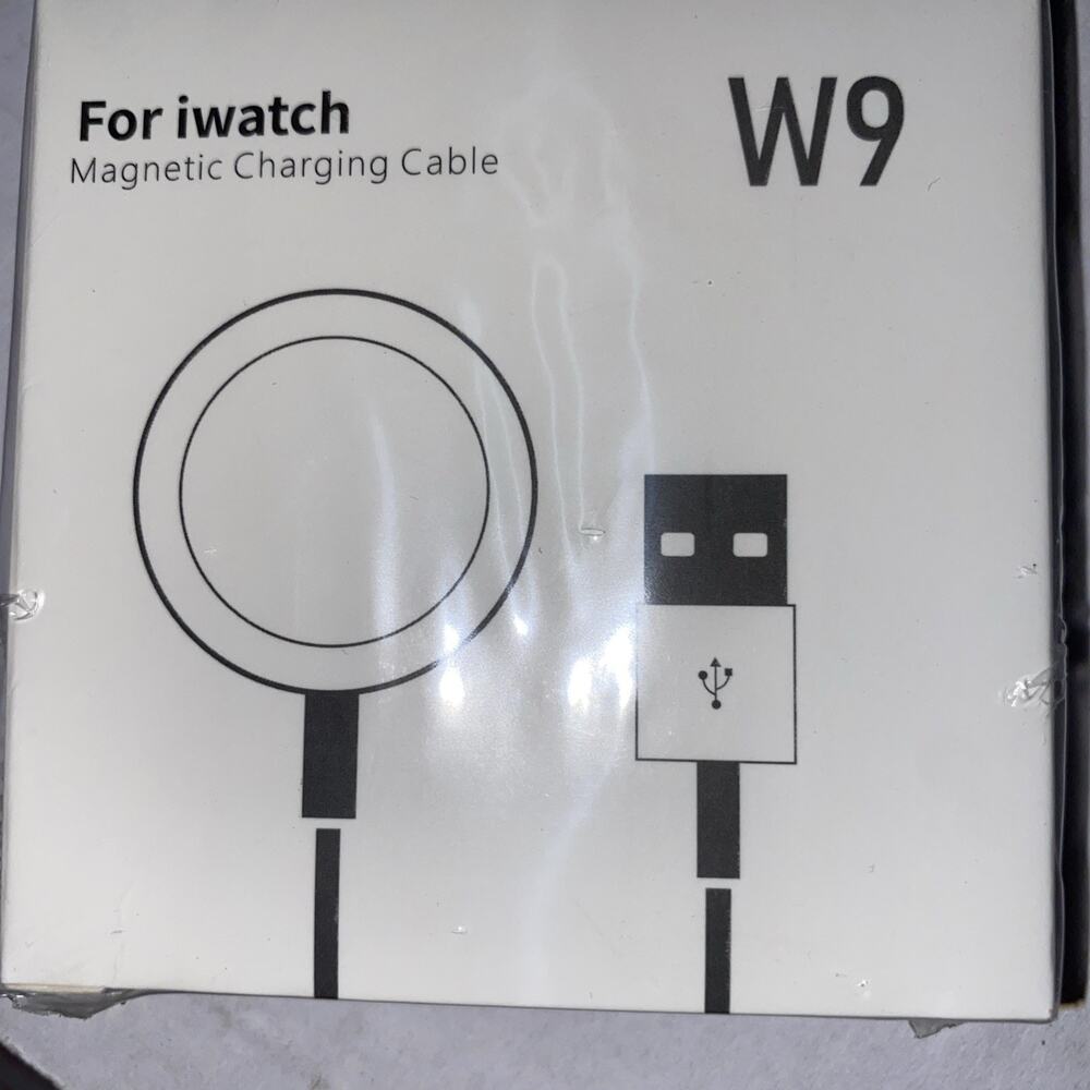 Magnetic Charging Cable for Apple Watch Ultra/Series 1-9/SE – W9 – New Sealed